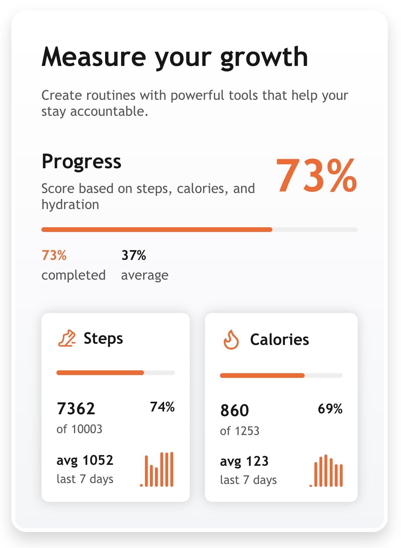 Health & Fitness website preview