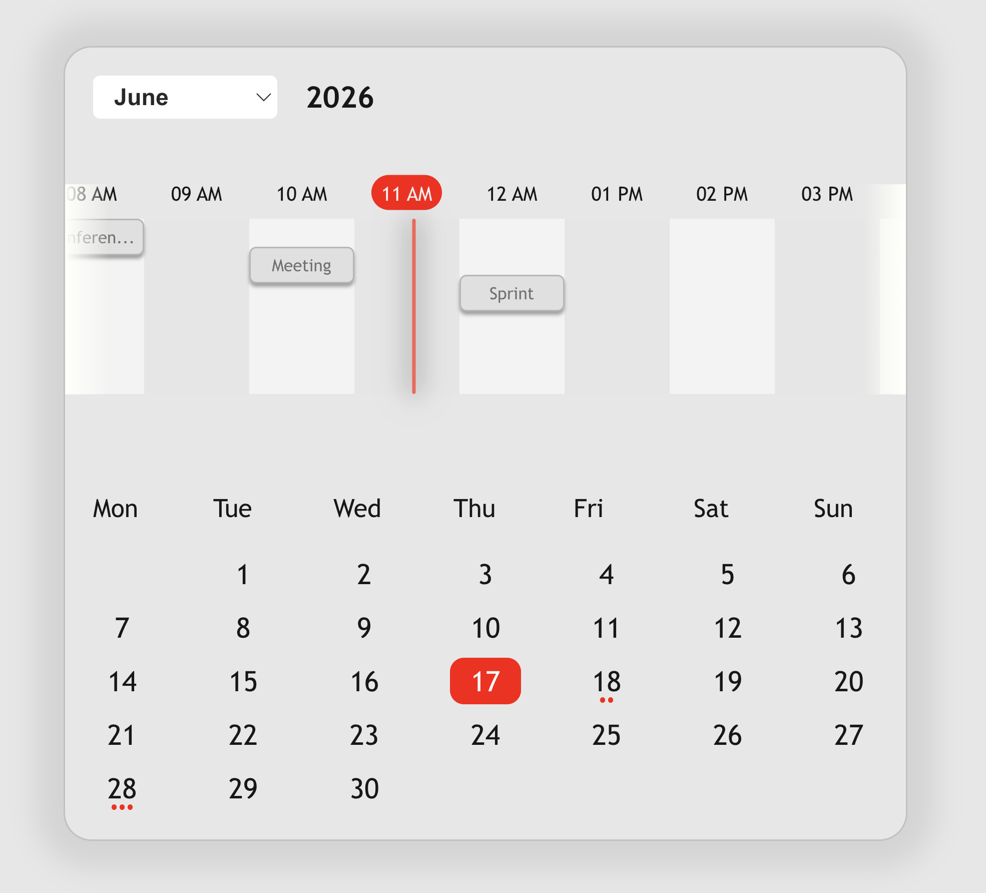 Time Management website preview