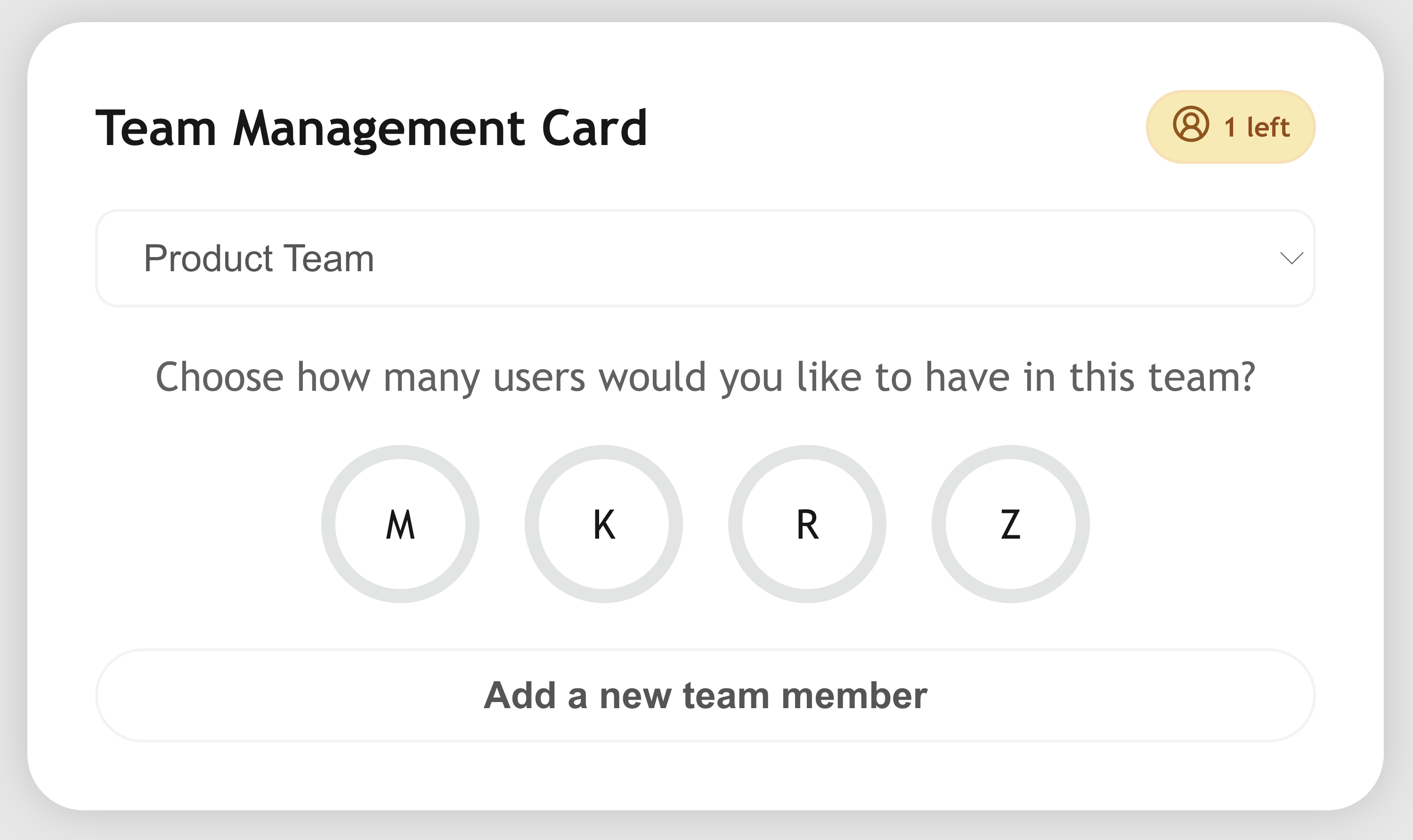 Team Management website preview