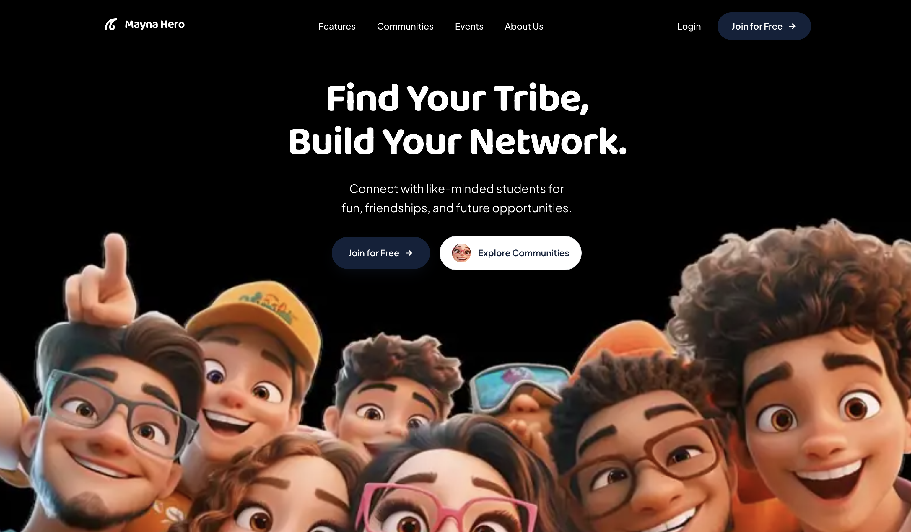 Social Website website preview