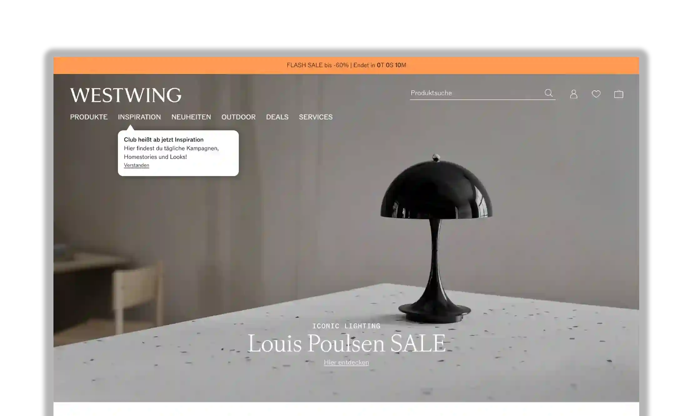 Westwing website preview